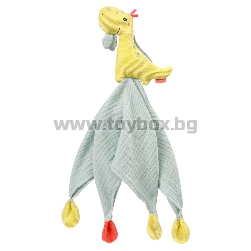 babyFEHN - Кърпа за гушкане Happy Dino