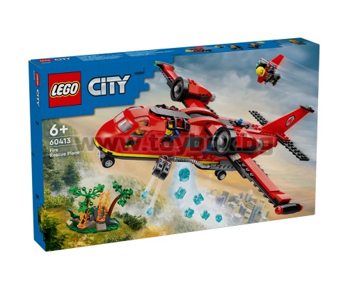 LEGO® City Fire 60413 - Спасителен пожарникарски самолет