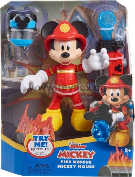 Disney's Mickey Mouse , Mickey fireman with water gun