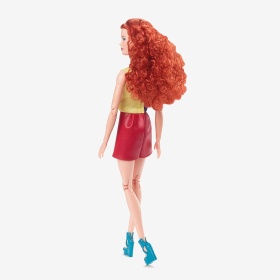 Кукла Barbie Looks къдрава червена коса, #13