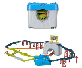 Комплект Thomas & Friends - Кофа с конструктор и релси