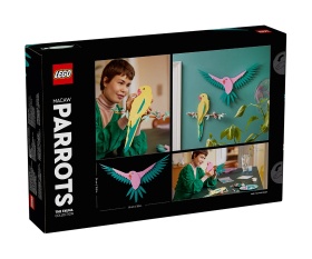 LEGO® Art 31211 - Колекция с фауна – папагал ара