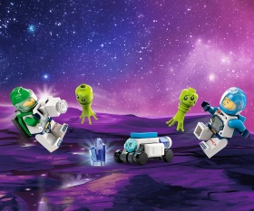 LEGO® City Space 60431 - Космически изследователски съдеход и извънземен живот