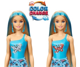 Кукла Barbie - Color Reveal: Серия кукли с трансформация с цветовете на дъгата