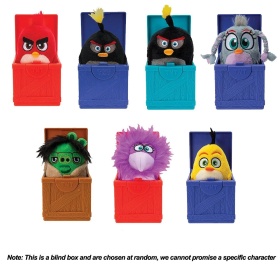 Миини плюшена играчка Angry Birds Crate Popper,изненада