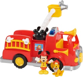 Disney's Mickey Mouse fire truck with figures