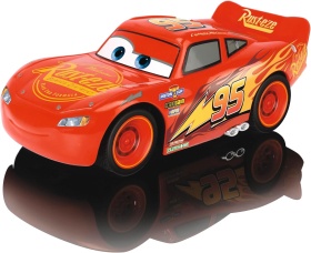 Disney Pixar Cars:Радиоуправляема кола Маккуин Светкавицата , с 1 канал, 14см.