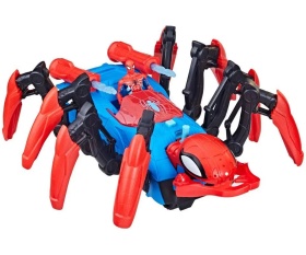 Спайдърмен - Crawl 'N Blast Spider с фигурка, функция 2-в-1