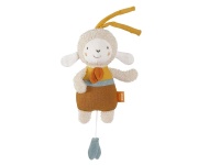babyFEHN - Музикална играчка Овца FehnNATUR, 17 см