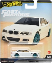 Метални колички Hot Wheels Fast and Furious, BMW M3