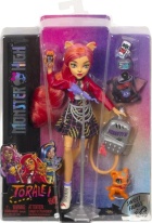 Модна кукла Monster High, Toralei с аксесоари и домашен любимец 