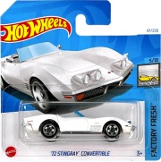 Метална количка Hot Wheels , '72 Stingray Convetible