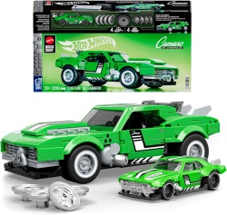 Mattel Brick Shop Комплект за сглобяване на Hot Wheels  Camaro '68 с 289 части