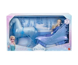 Кукла Disney Princess - Замръзналото кралство: Елза с Нок и карета