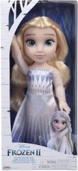  Кукла Елза Disney Frozen 2, Снежната кралица - 35 см в емблематична модна рокля