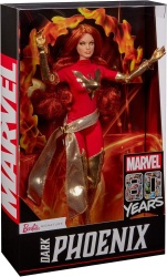 Колекционерска кукла Barbie Signature Marvel 80th Dark Phoenix 