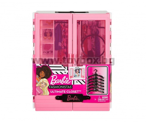 Barbie - Гардероб, розов
