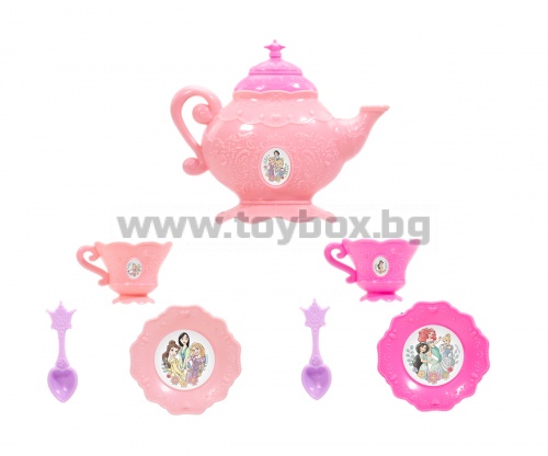 Дисни принцеси - Малък сет за чай, 8 части