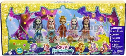 Комплект кукли Enchantimals Royal Friends