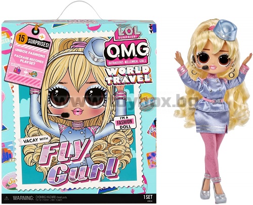 Кукла L.O.L Surprise OMG World Travel  - FLY GURL