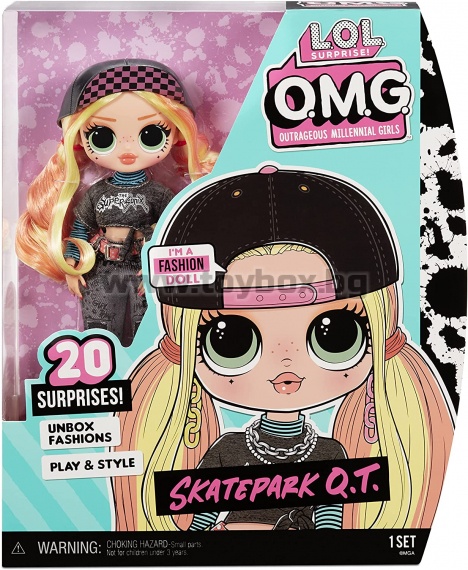 Кукла LOL Surprise OMG - Skatepark Q.T., серия 5