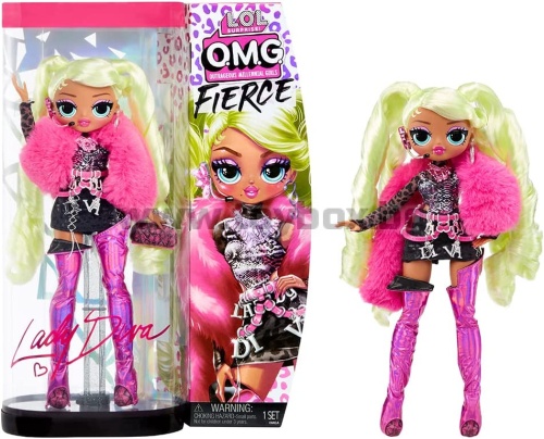 Колекционерска кукла LOL Surprise OMG Fierce - Lady Diva
