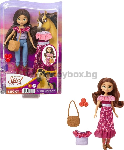 Кукла Лъки с рокля и аксесоари,Spirit