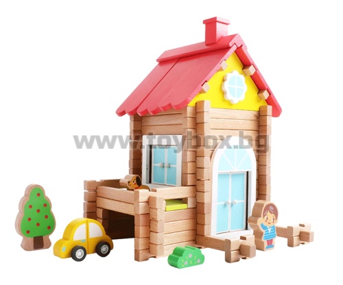 Комплект дървена къща