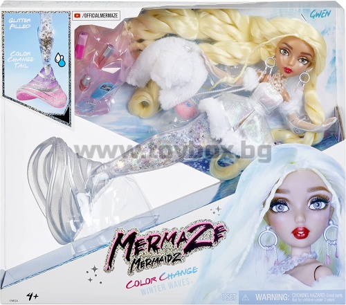 Кукла русалка Mermaze Mermaidz - Gwen,Winter Waves