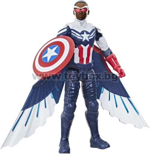 Авенджърс - Капитан Америка с крила, 30 см