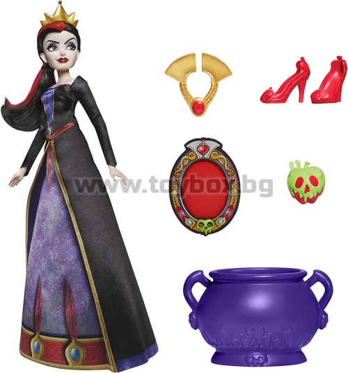 Модна кукла Disney Villain - Злата Кралица