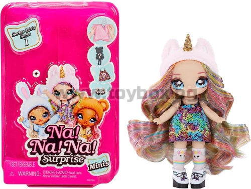 Модна кукла Na! Na !Na! Surprise Minis Series 1 - Мистериозна опаковка с конфети