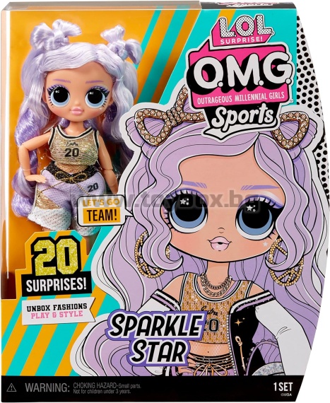 Кукла LOL Surprise OMG - Спортна мода, Sparkle Star