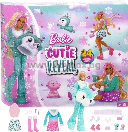Подаръчен календар - Barbie Cutie Reveal 