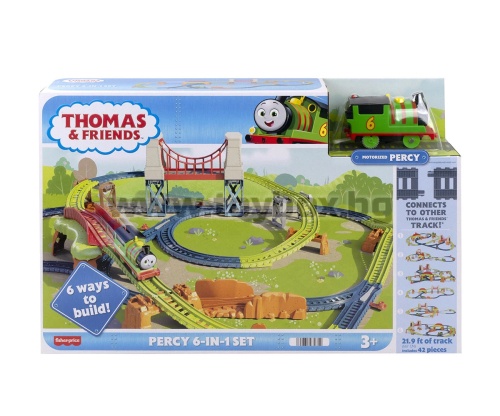 Комплект с релси 6в1 Thomas & Friends