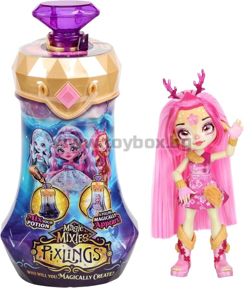 Pixlings Magic Mixies Кукла с магическо появяване - сърничка