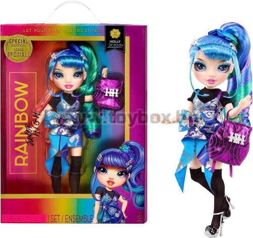 Специално издание на кукла Rainbow Junior High - Holly DE-VIOUS