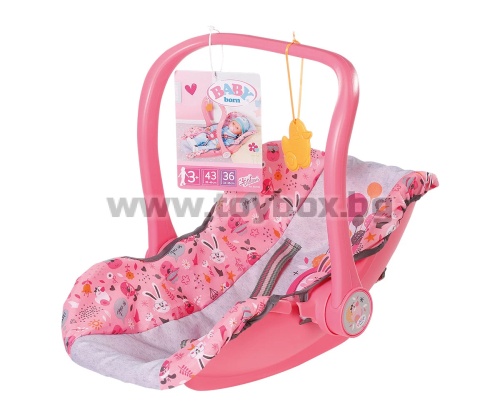 BABY Born - Удобна седалка с висяща играчка