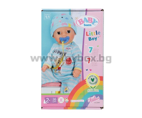 BABY Born - Кукла с аксесоари, момче, 36 см