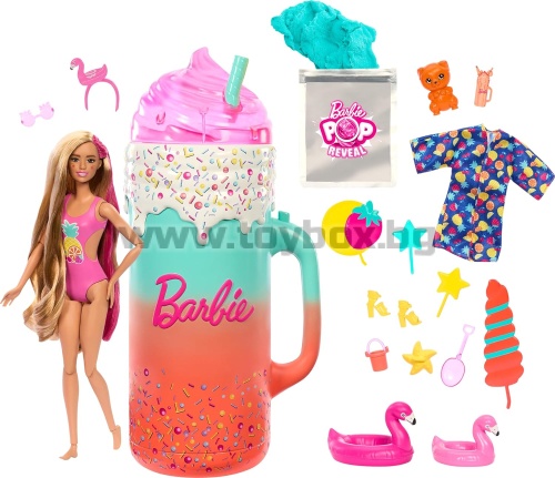 Подаръчен комплект Barbie Pop Reveal Rise & Surprise с ароматизирана кукла