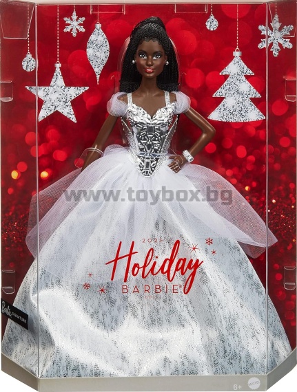 Collectible Barbie Holiday - brunette 2021