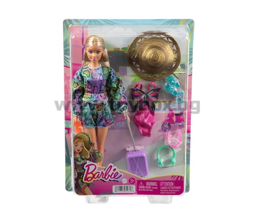 Кукла Barbie - На път, с аксесоари