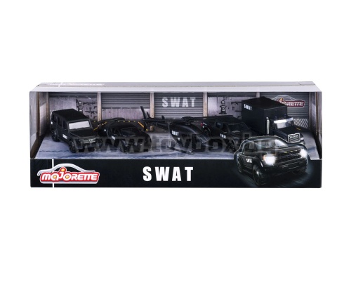 Majorette - Комплект 5 моделa Swat