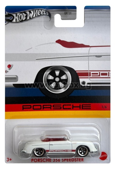 Метална количка Hot Wheels Porsche, Porsche 356 Speedster