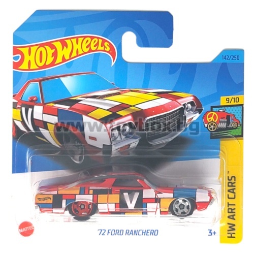 Метална количка Hot Wheels , '72 Ford Ranchero