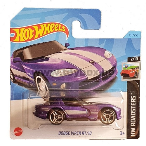 Метална количка Hot Wheels , Dodge Viper RT/10