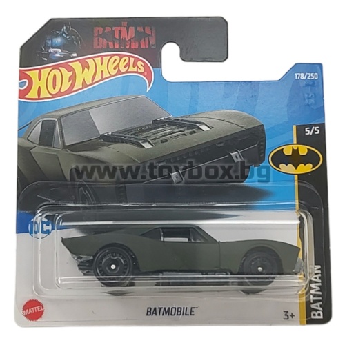 Метална количка Hot Wheels , Batmobile