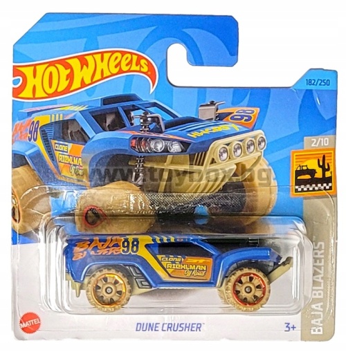 Метална количка Hot Wheels , Dune Crusher