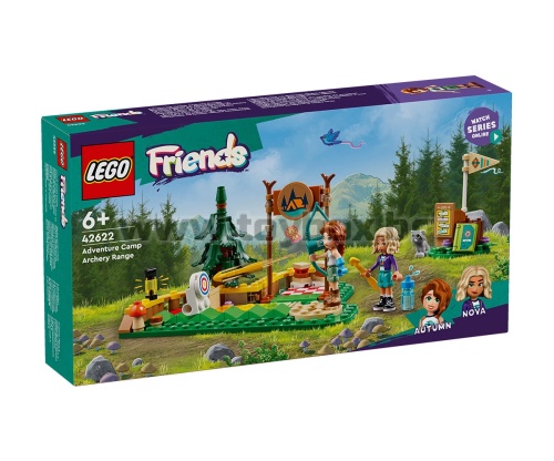 LEGO® Friends 42622 - Лагер за приключения - място за стрелба с лък