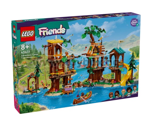 LEGO® Friends 42631 - Лагер за приключения - дървесна къща